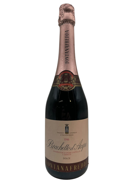 Brachetto d'Acqui Fontanafredda 1996 mousserende vinflaske