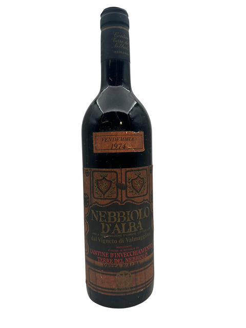 Bottle of Nebbiolo d'Alba Cantine d'Invecchiamento 1974