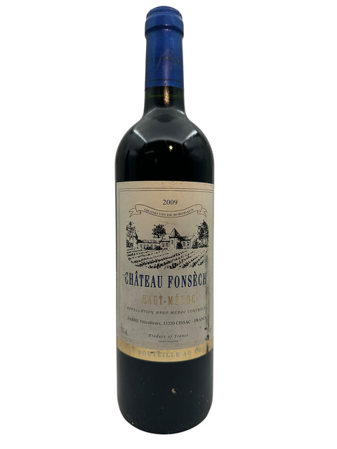 Flaska Château Fonsèche 2009 från Haut-Médoc, Bordeaux