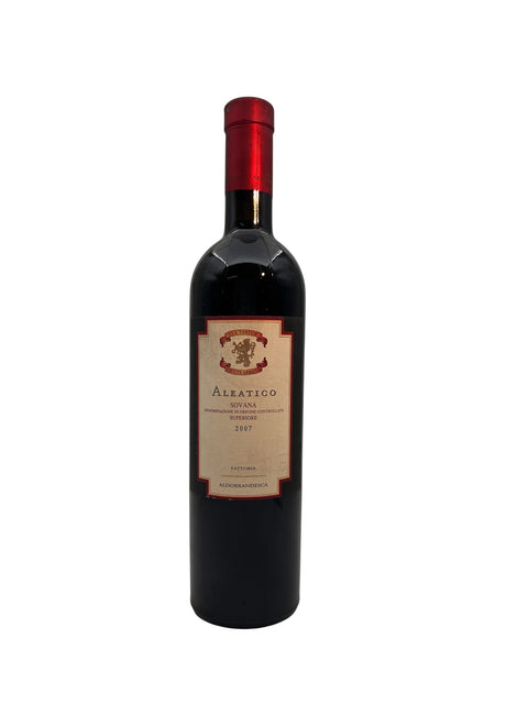 Flasche Aleatico Fattoria Aldobrandesca 2007 Rotwein