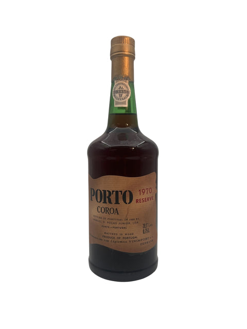Flasche Coroa Poças Junior 1970 Portwein