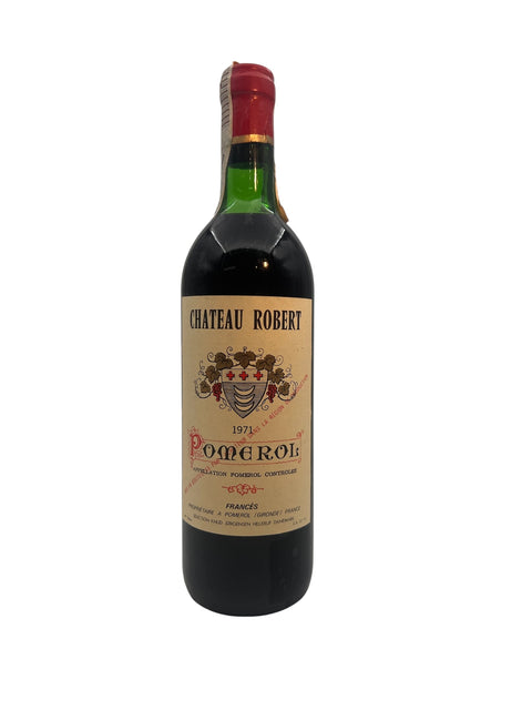 Flasche Pomerol Chateau Robert 1971