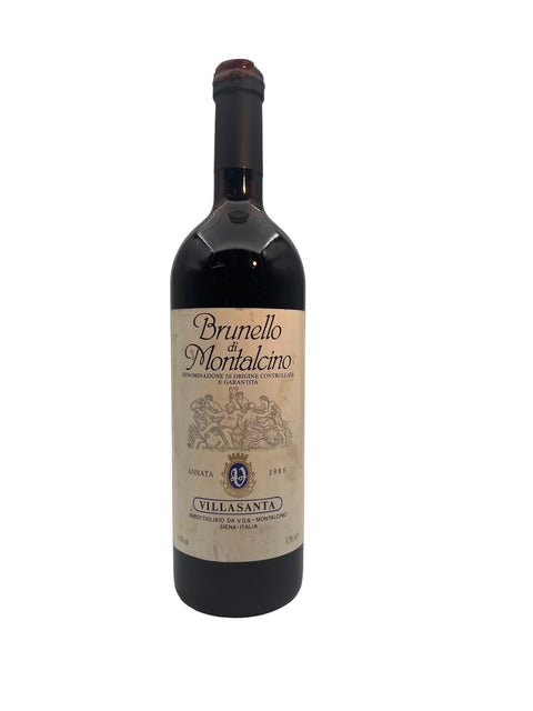 Flasche Brunello di Montalcino Villasanta 1986