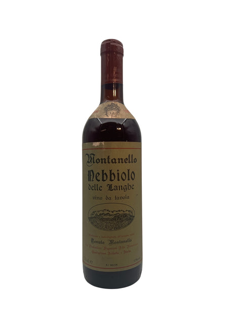 Flasche Montanello Nebbiolo delle Langhe 1973