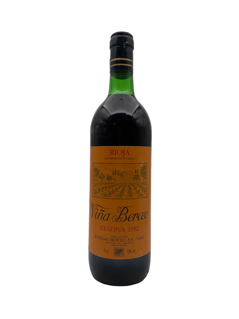 Rioja Viña Berceo 1982 Reserva