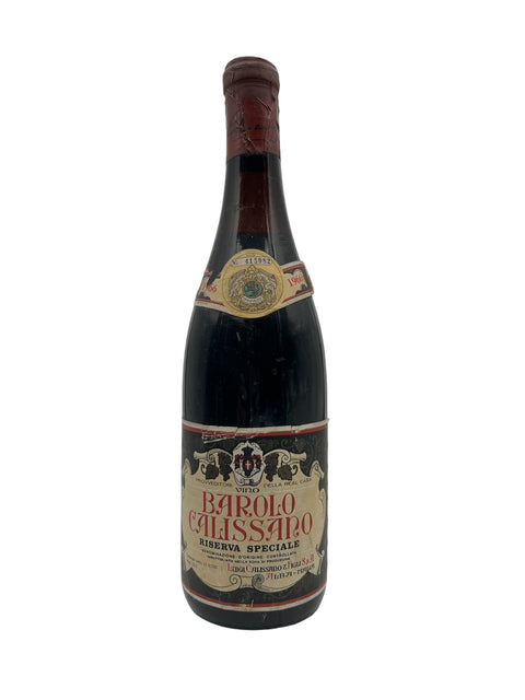 Barolo 1966 Calissano - Riserva specialty